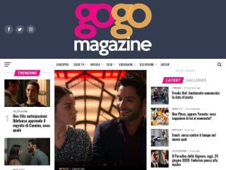 Screenshot sito: Gogo Magazine