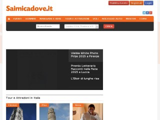 Screenshot sito: Saimicadove.it