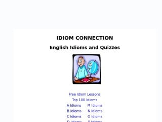 Screenshot sito: IdiomConnection