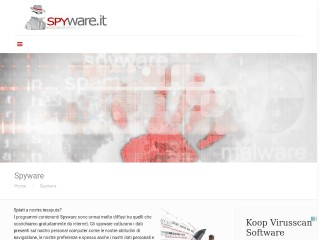Screenshot sito: Spyware.it