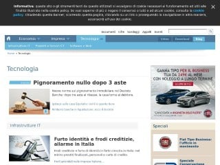 Screenshot sito: Tecnologia PMI.it