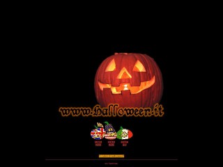 Screenshot sito: Halloween.it