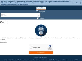 Screenshot sito: Idealo