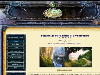 Screenshot sito: Terre di Extramondo