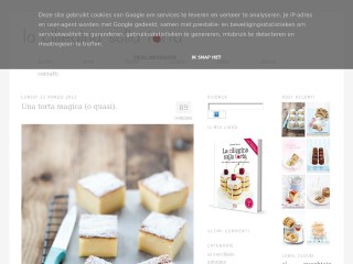 Screenshot sito: La ciliegina sulla torta