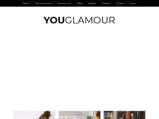 Screenshot sito: YouGlamour