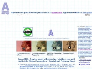 Screenshot sito: Atuttascuola