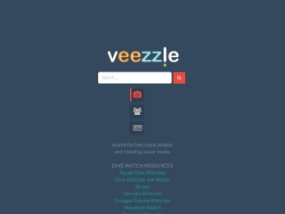 Screenshot sito: Veezzle