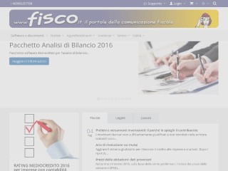 Screenshot sito: Fisco.it