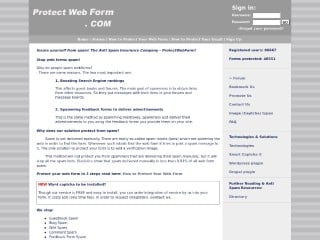 Protect Web Form
