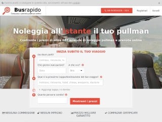 Screenshot sito: Busrapido.com