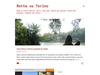 Screenshot sito: Rotta su Torino