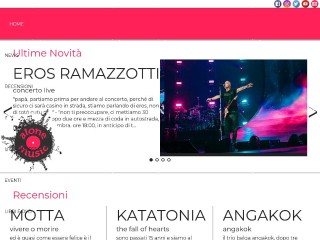 Screenshot sito: Alonemusic