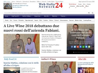 Screenshot sito: Web Italia Network 24