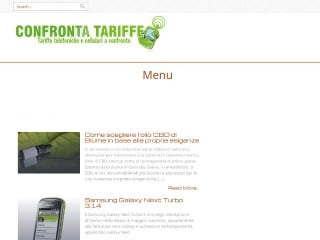 Screenshot sito: Confronta-Tariffe.com