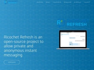 Screenshot sito: Ricochet Refresh