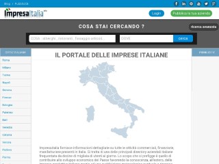 Screenshot sito: Impresaitalia.info
