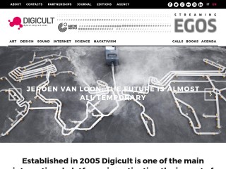 Screenshot sito: Digicult