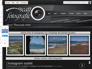Screenshot sito: Scattofotografico