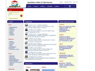 Screenshot sito: QuiPuglia.it