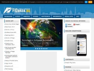 Screenshot sito: Fidanza.eu