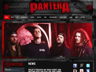 Screenshot sito: Pantera