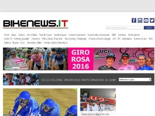 Screenshot sito: BikeNews.it
