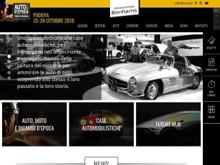 Screenshot sito: Autoemotodepoca.com