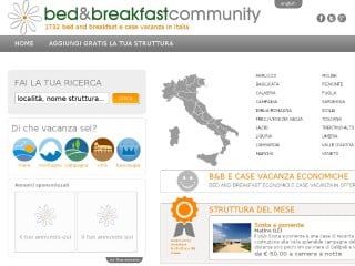 Screenshot sito: BeBcommunity.it