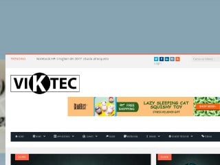 Screenshot sito: Viktec