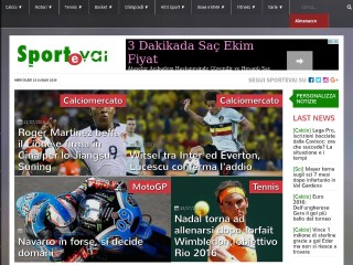 Screenshot sito: SporteVai.it