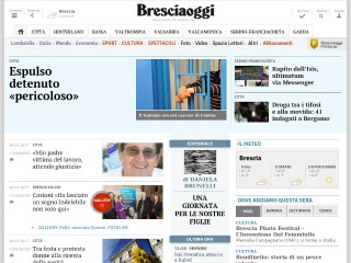 Screenshot sito: Brescia Oggi