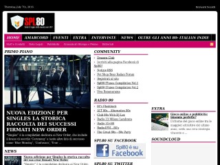 Screenshot sito: Spl80.com
