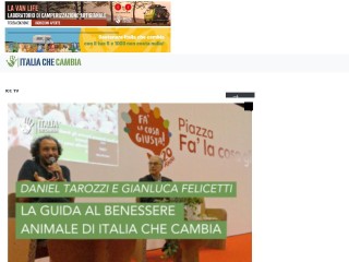 Screenshot sito: Italiachecambia.org