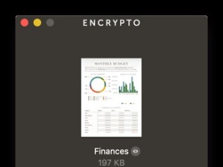 Screenshot sito: Encrypto