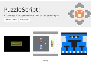 Screenshot sito: Puzzlescript