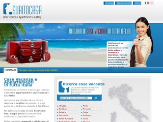 Screenshot sito: Subito Casa