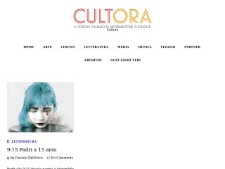 Screenshot sito: Cultora