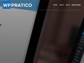 Screenshot sito: WP Pratico