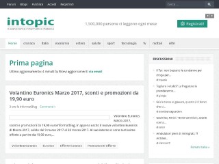 Screenshot sito: InTopic