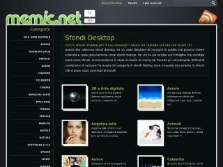Screenshot sito: Memic.net