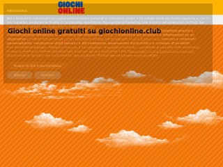Screenshot sito: Giochionline.club