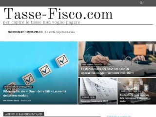 Screenshot sito: Tasse-fisco.com