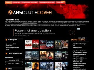 Screenshot sito: Absolutecover.com