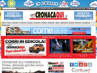 Screenshot sito: CronacaQui