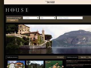 Screenshot sito: House24ore.it