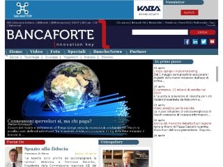 Screenshot sito: Bancaforte.it
