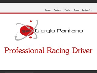 Screenshot sito: Giorgio Pantano