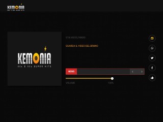 Screenshot sito: Radiokemonia