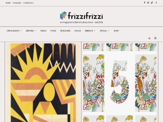 Screenshot sito: Frizzifrizzi.it